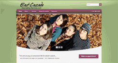 Desktop Screenshot of eastcascadecounseling.com